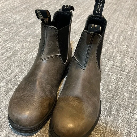 Blundstone Gray Leather Chelsea boots - Picture 4 of 4